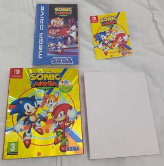 Caja Sonic Mania Plus Nintendo Switch