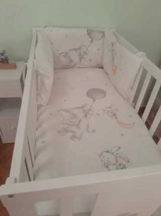 Cuna colecho blanca a estrenar