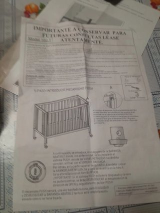 Cuna colecho blanca a estrenar