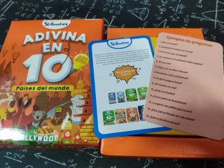 Juego Skillmatics Adivina en 10. Países del mundo