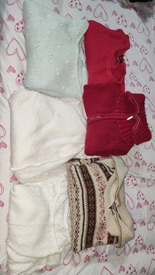 Lote Ropa H y M,marcas varias,tallas varias.