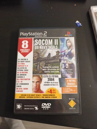 PS2 N8 Demos Exclusivas SOCOM II Final Fantasy X-2