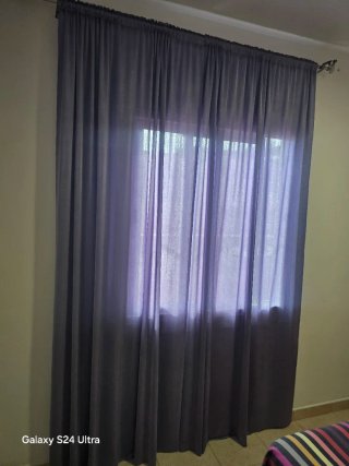 Cortinas Grises 1.50 x 2.60 (2 unidades)