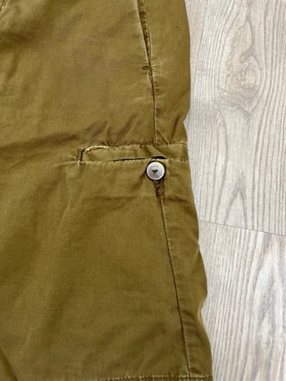 Pantalones cortos Zara verde oliva