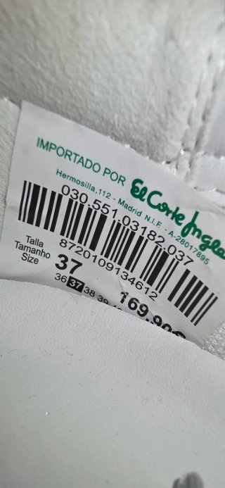 Zapatos plataforma plateados Calvin Klein