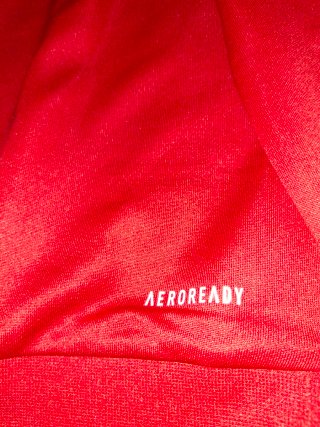 Sudadera Adidas Roja y Blanca Talla M
