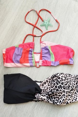 Bikinis Top Multicolor Talla Única