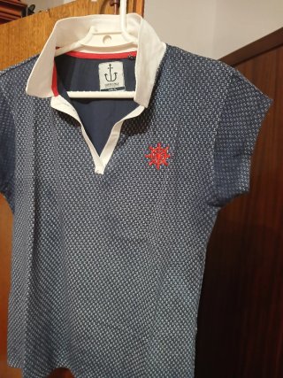 Polo Mujer Inside Girl Azul Marino Talla XL