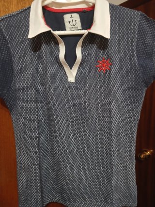 Polo Mujer Inside Girl Azul Marino Talla XL