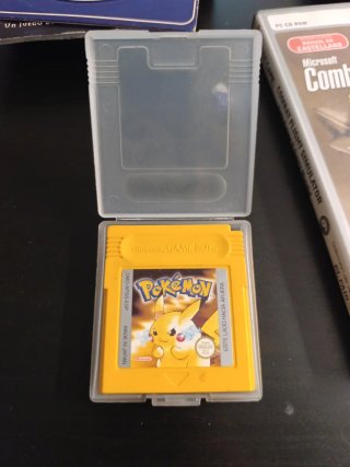 Pokémon Amarillo Game Boy Cartucho Original