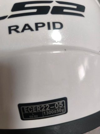 Casco Integral LS2 Blanco Perlado