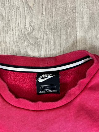 Sudadera Nike Air Roja y Negra