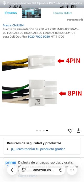 Fuente de Alimentación PC Nueva