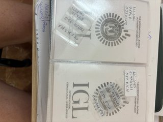Pendientes Oro 18k Diamantes Naturales 1.12 Ct