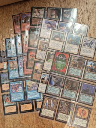 Magic The Gathering: Homelands Cards