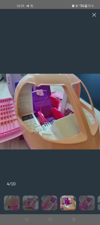 Avión Barbie