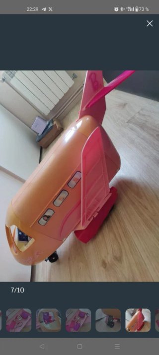 Avión Barbie