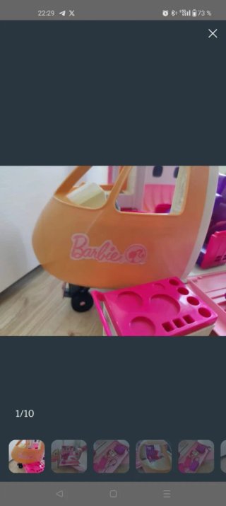 Avión Barbie