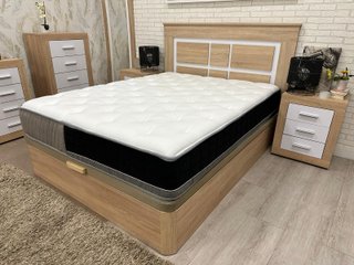 Canapé abatible madera y tela