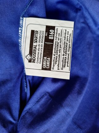 Lote 2 Camisas de Trabajo Azul