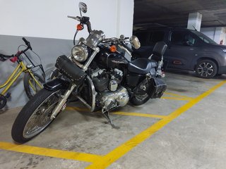 Harley-Davidson Cruiser Negra