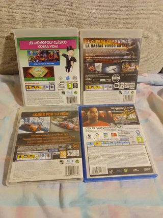 Lote 4 Juegos play 3 , play station 5€ unidad