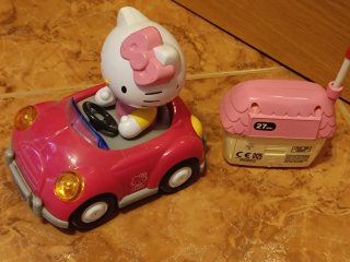 Coche teledirigido Hello Kitty