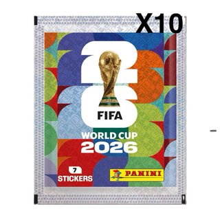 LOTE 10 SOBRES MUNDIAL 2026