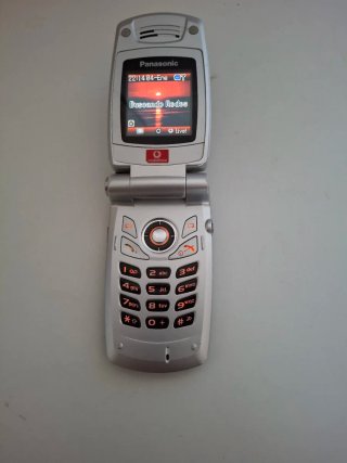 Dos Teléfono Móvil Panasonic Vintage   Vodafone