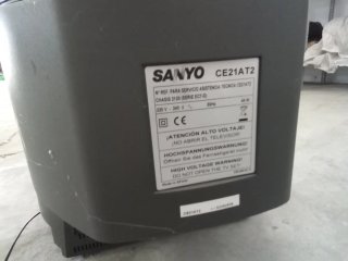 Televisor Sanyo CE21AT2 21 pulgadas CRT Plata