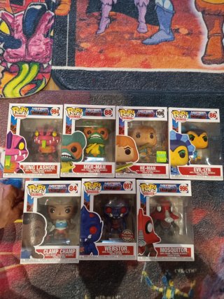 Lote Funko Pop Masters of the Universe