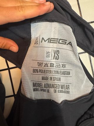 Culotte Ciclismo Mega Talla XS