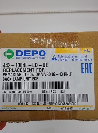 1147 piloto 442-1304l-ld-ue renault trafic