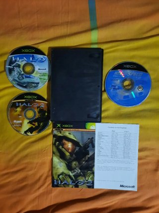 Halo 1, 2 y Need for Speed Hot Pursuit 2 Xbox