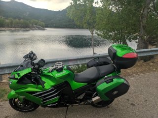 Kawasaki ZZR1400 ABS Verde