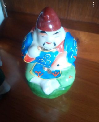 Figura EIHO Made in Japan . Dioses de la fortuna