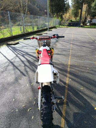 Honda CR 250 Motocross Roja/Blanca