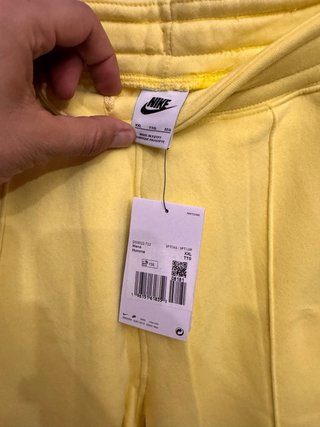 Pantalone tuta Nike giallo