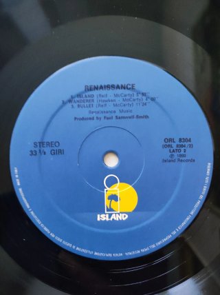 Vinile LP Renaissance - Renaissance (1979 IT)