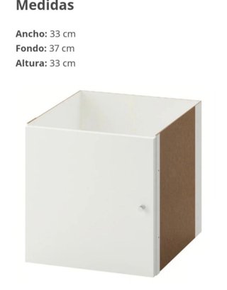 Puertas Estantería Kallax IKEA Blancas