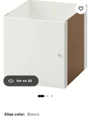 Puertas Estantería Kallax IKEA Blancas