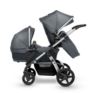 Carrito bebé gris