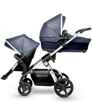 Carrito bebé gris
