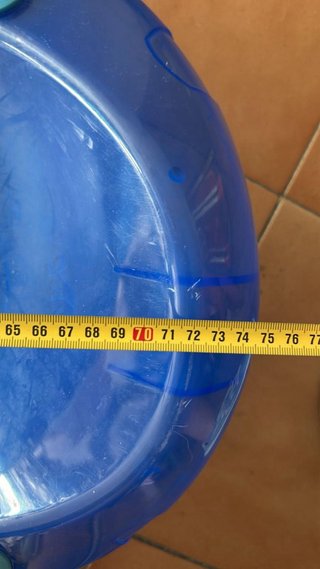Bañera para bebé azul Ficherprice