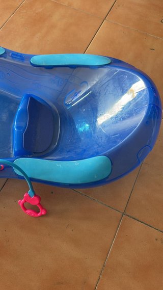 Bañera para bebé azul Ficherprice