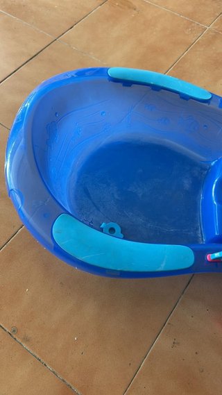 Bañera para bebé azul Ficherprice