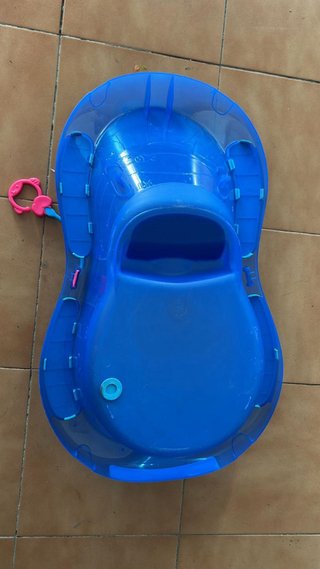 Bañera para bebé azul Ficherprice