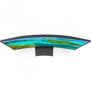 Monitor curvo negro