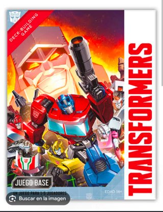 Transformers Deck-Building Game Español