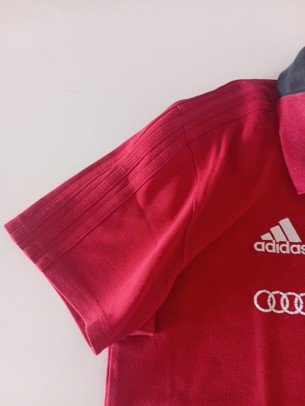 Polo Adidas del FC Ingolstadt 04 rojo Talla L